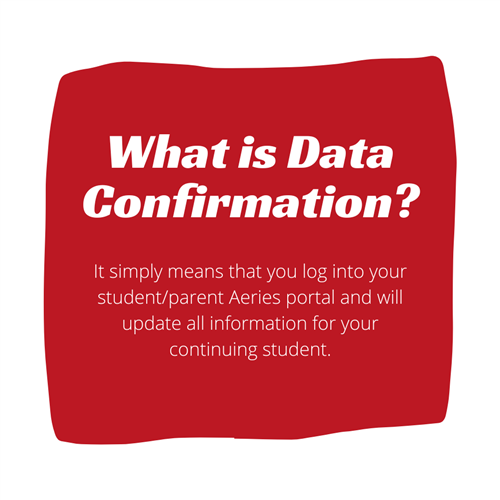 What is data confirmation